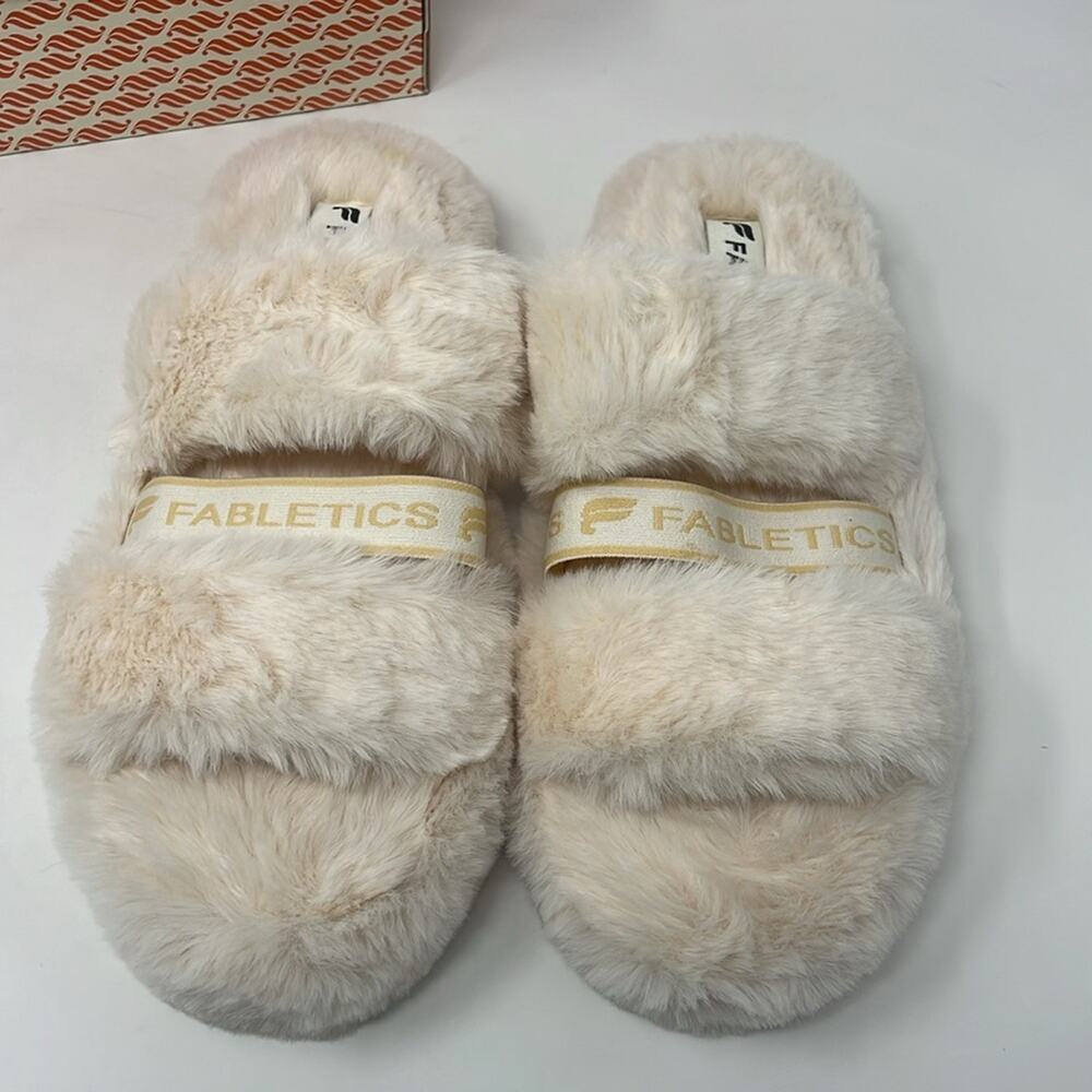 NIB Fabletics Snug Strap Oats Slip On Slippers Wo… - image 3